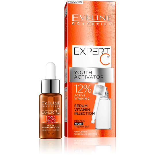 Eveline Cosmetics Expert C Youth Activator Serum Vitamin Injection Nig