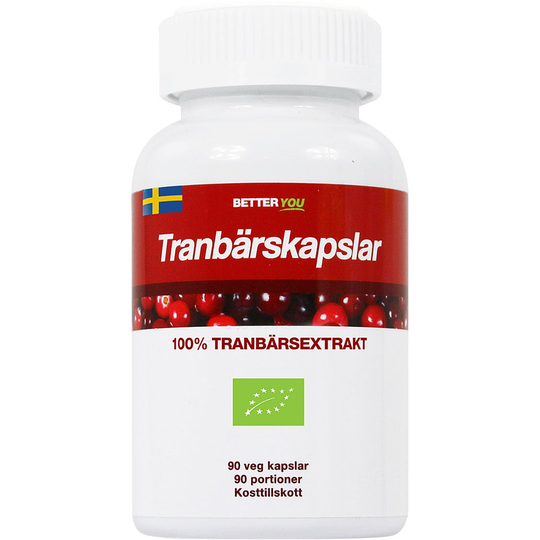 EKO Tranbärskapslar, Better You Kosttillskott & Vitaminer