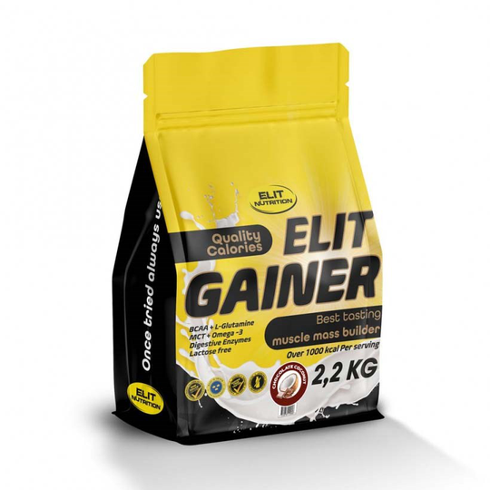 Elit Nutrition ELIT Gainer - lactose free Chocolatre Coconut 2200 g