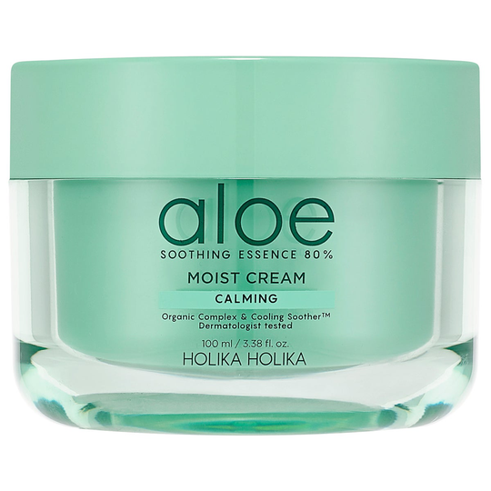 Aloe Soothing Essence 80% Moist Cream, 100 ml Holika Holika Dagkräm
