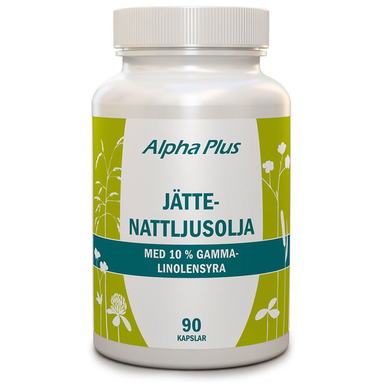 Jättenattljusolja, Alpha Plus Kosttillskott & Vitaminer