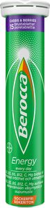 Berocca Energy Cassis & Berries Brustabletter 15 st
