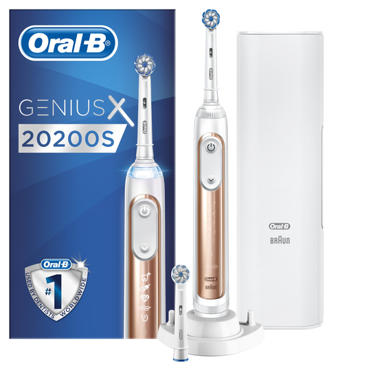 Oral B GENIUS X 20200S Rose Gold Eltandborste