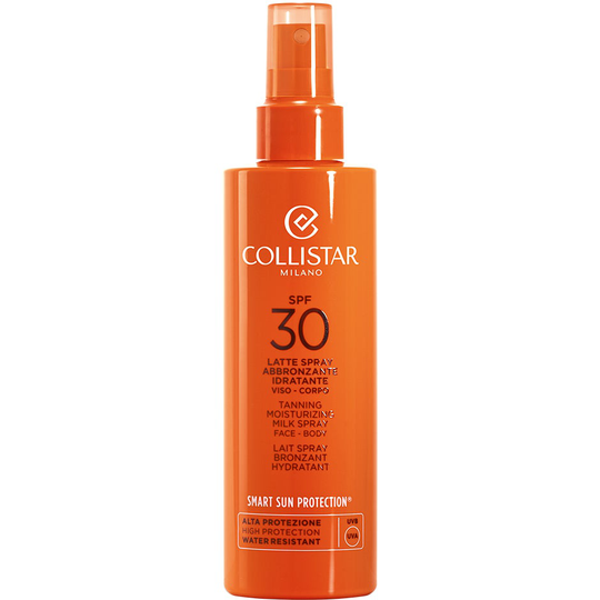 Tanning Moisturizing Milk Spray Face/Body SPF 30, 200 ml Collistar Brun utan sol (BUS)
