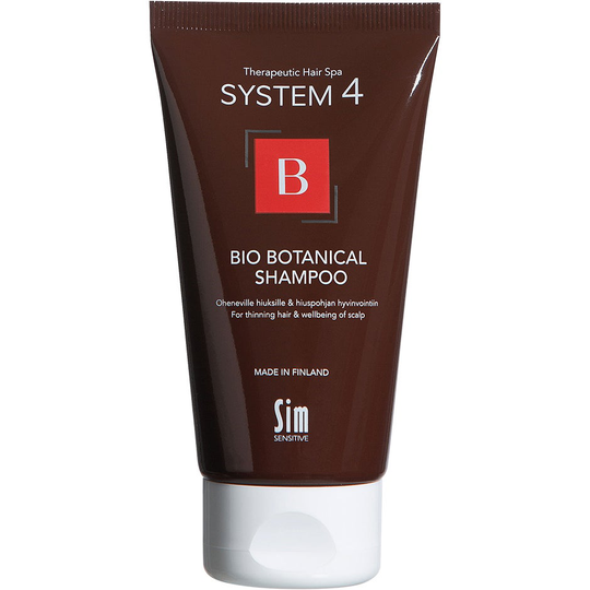 System 4 Bio Botanical Shampoo, 75 ml SIM Sensitive Schampo