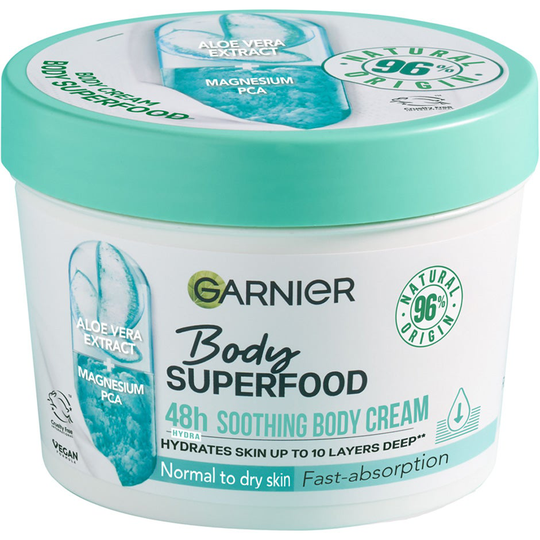 Body Superfood, 380 g Garnier Body Lotion