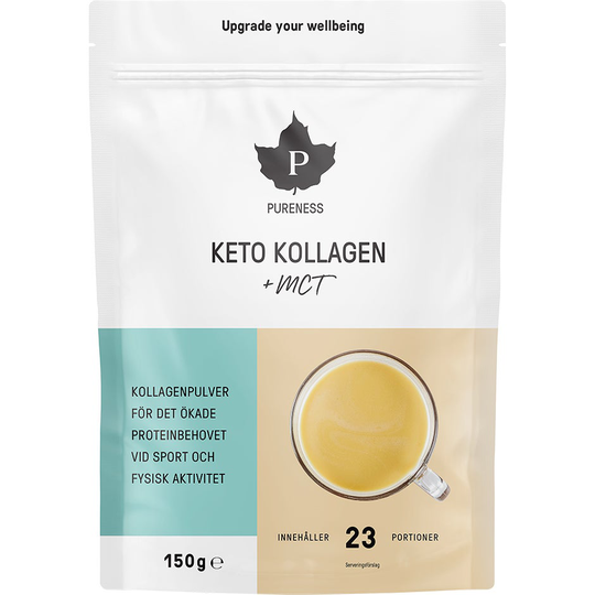 Keto Kollagen + MCT, 150 g Pureness Kosttillskott & Vitaminer