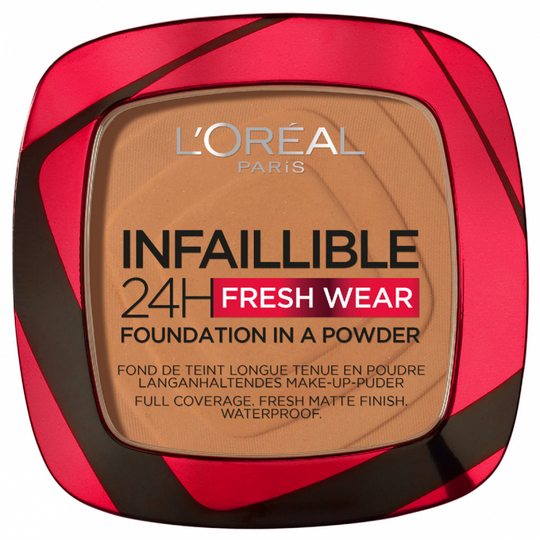 L'Oréal Paris Infaillible 24h Fresh Wear Powder Foundation Hazelnut
