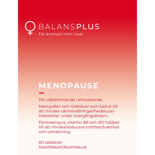 Balans Plus Pollenextrakt 60 tabletter