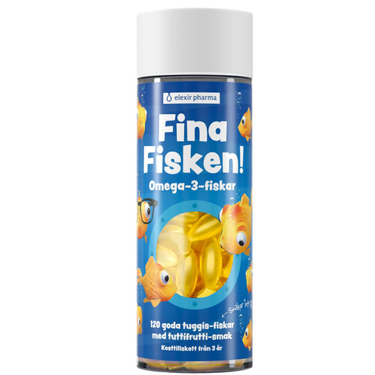 Fina Fisken, Elexir Pharma Kosttillskott & Vitaminer