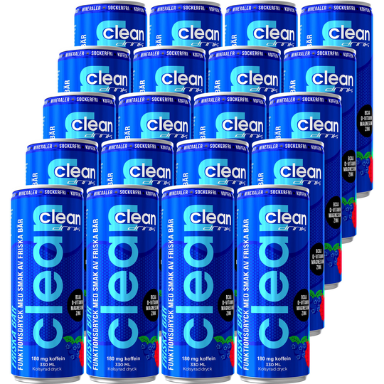 Clean Drink Fresh Berries 20-Pack