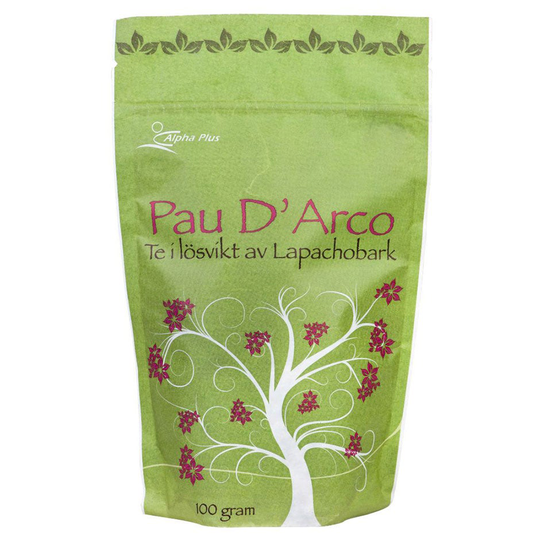 Pau D´Arco Te, 100 g Alpha Plus Kosttillskott & Vitaminer
