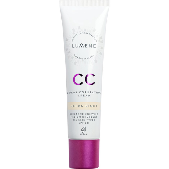 Lumene CC Color Correcting Cream SPF 20 | Glowy base
