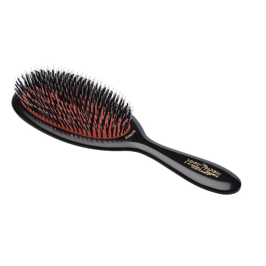 Junior Bristle & Nylon, Dark Ruby, Mason Pearson Hårborstar