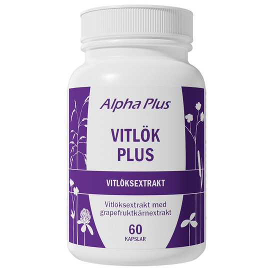 Vitlök Plus, Alpha Plus Kosttillskott & Vitaminer