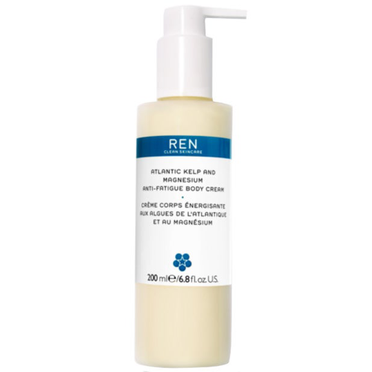 Atlantic Kelp And Magnesium Anti-fatigue Body Cream, 200 ml REN Body Lotion