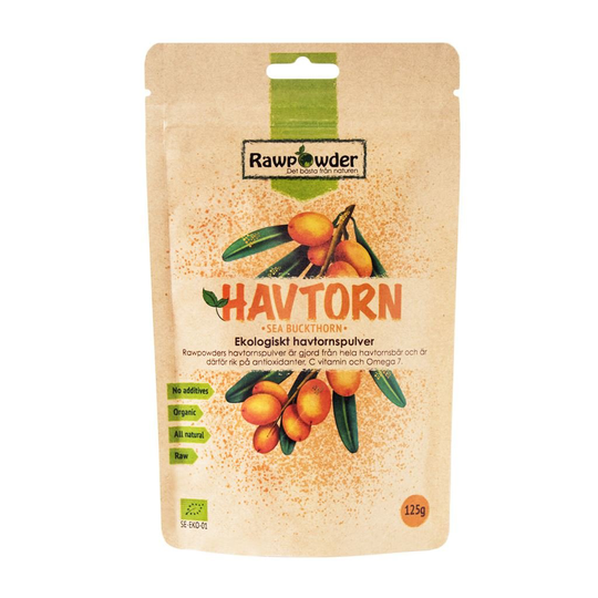 Rawpowder Havtorn Pulver 125 g