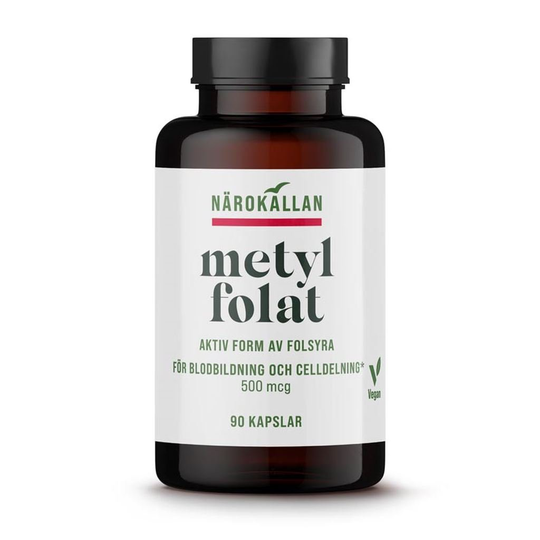 Närokällan Metylfolat 90 kapslar