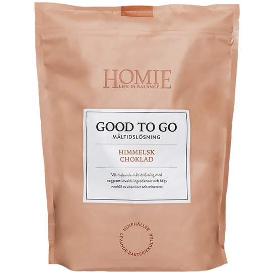HOMIE Good To Go Himmelsk Choklad 600 g