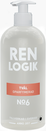 Ren Logik tvål oparfymerad 500 ml