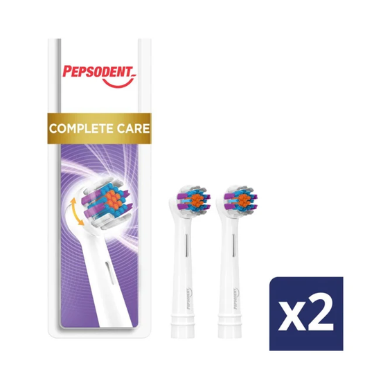 Eltandborsthuvud Complete Care 2-p