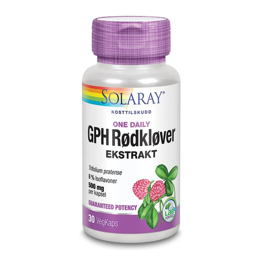 Solaray GPH Rödklöver 30 kapslar