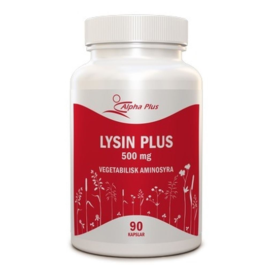 Alpha Plus Lysin Plus 500 mg 90 kapslar