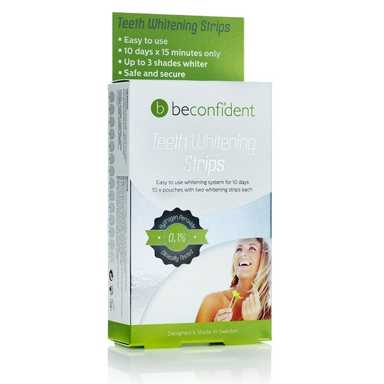 Beconfident Teeth Whitening X3 Strips 10 par