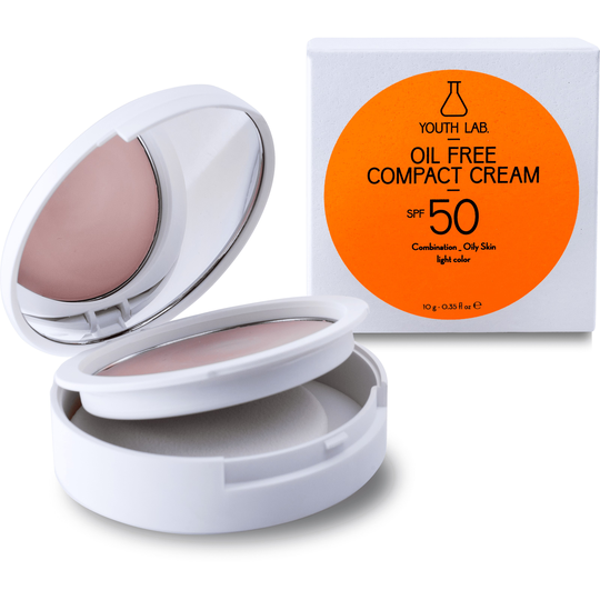 Youth Lab Oil Free Compact Cream Spf 50 Light Color