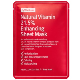Natural Vitamin 21,5 Enhancing Sheet Mask