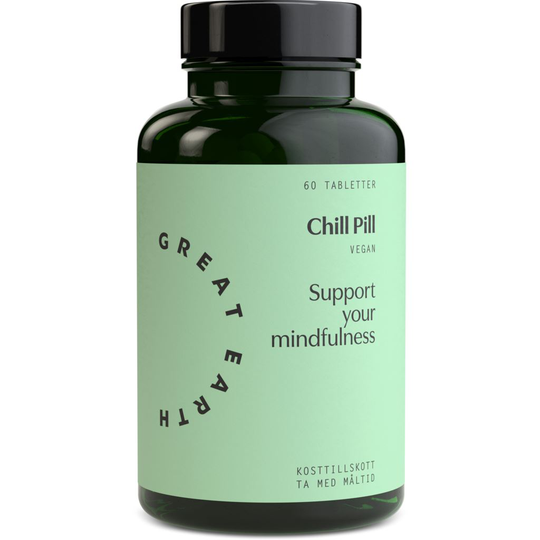 Great Earth Chill Pill 60 tabletter