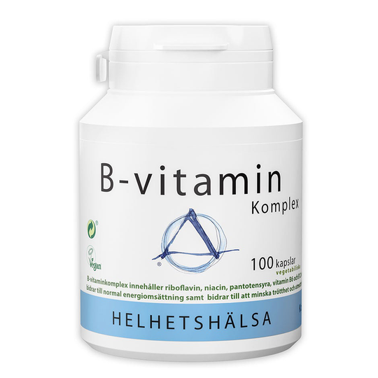 B-vitaminkomplex, Helhetshälsa Kosttillskott & Vitaminer