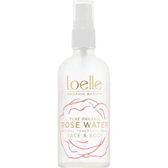 Rose Water, 100 ml Loelle Ansiktsvatten