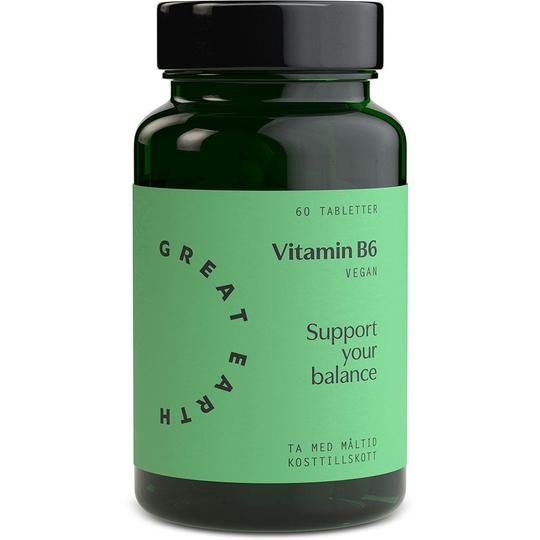 Vitamin B6, Great Earth Kosttillskott & Vitaminer