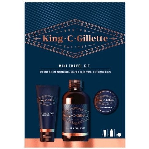 King C. Gillette Minis Travel Kit