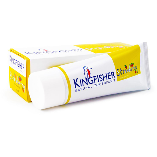 Kingfisher Jordgubb Barntandkräm Utan Fluor 75 ml