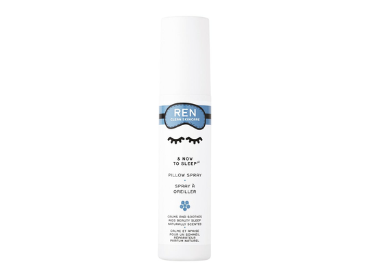 & Now To Sleep Pillow Spray, REN Linnevatten
