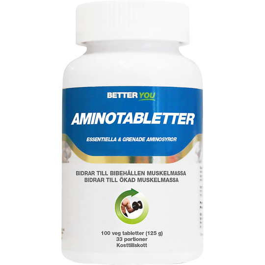Amino Tabletter, Better You Kosttillskott & Vitaminer