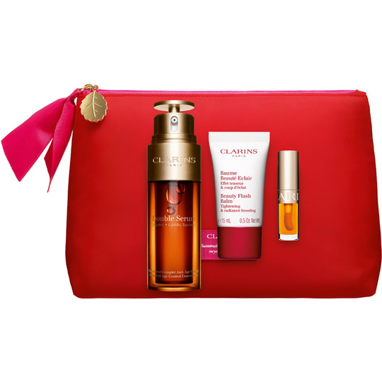 Double Serum Gift Set, Clarins Ansikte