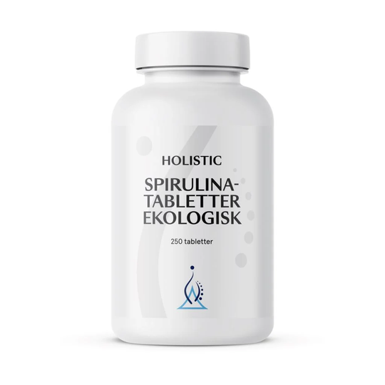 Holistic Spirulinatabletter ekologisk, 250 tabletter