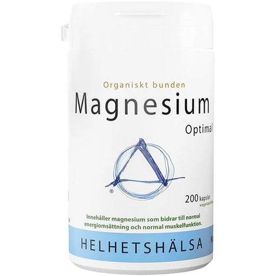 Helhetshälsa MagnesiumOptimal 200 kapslar