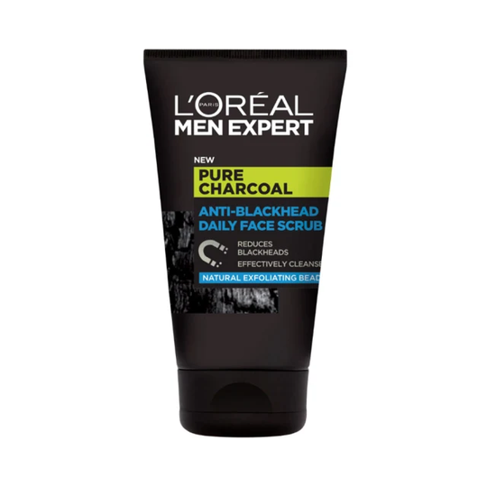 Pure Charcoal Anti-blackhead Daily Face Scrub