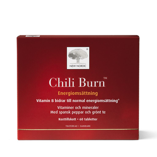 New Nordic Chili Burn 120 tabletter