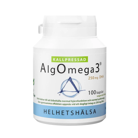 Helhetshälsa AlgOmega3® Kallpressad 100 kapslar