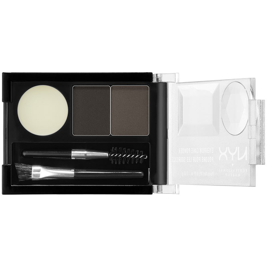 NYX PROFESSIONAL MAKEUP Eyebrow Cake Powder Black/ Gray