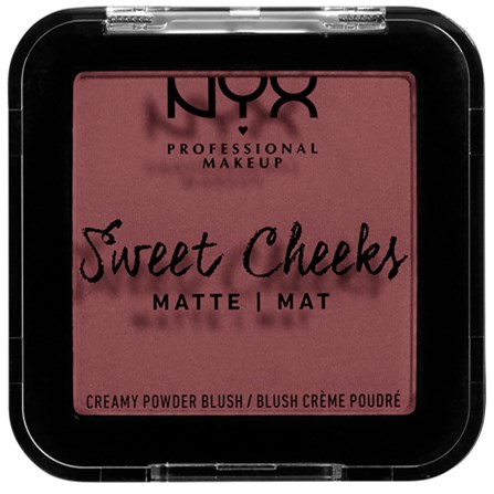 NYX PROFESSIONAL MAKEUP Sweet Cheeks Blush Creamy Powder Blush Matte F