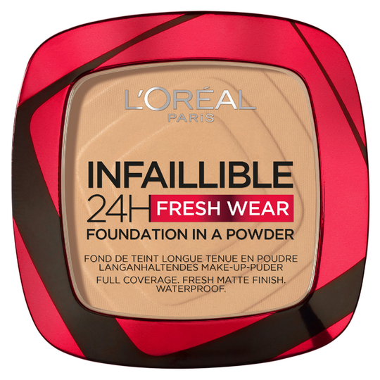 L'Oréal Paris Infaillible 24h Fresh Wear Powder Foundation Golden Sand