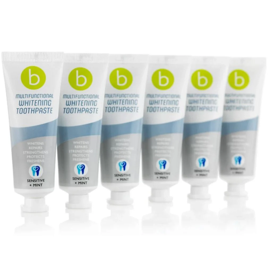 Beconfident Multifunctional Whitening Toothpaste Sensitive Mint 6 x 75 ml