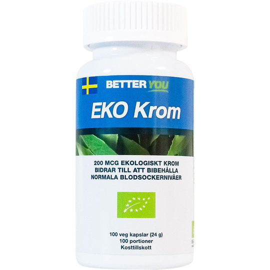 Ekologiskt Krom, Better You Kosttillskott