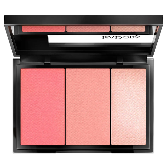 Blush Trio 3-in-1 Palette, 12 g IsaDora Rouge